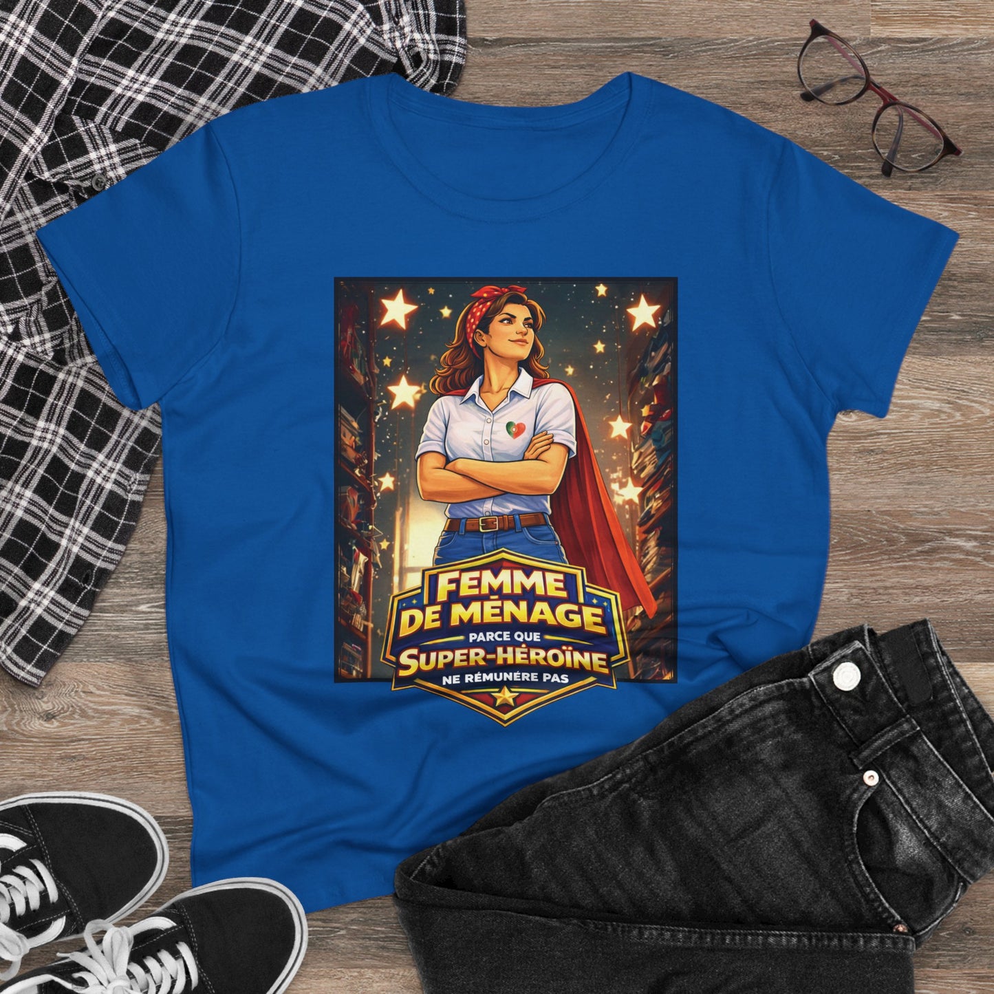 T-shirt Mulher - Femme de Ménage