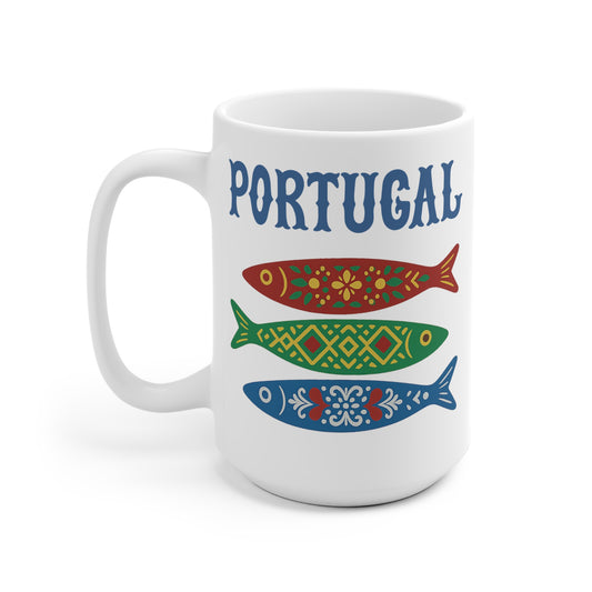 Caneca 400ml - Portugal em Três Sardinhas