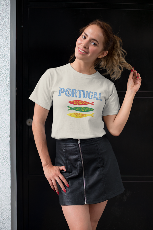 Portugal & Sardinhas - T-shirt Unissexo
