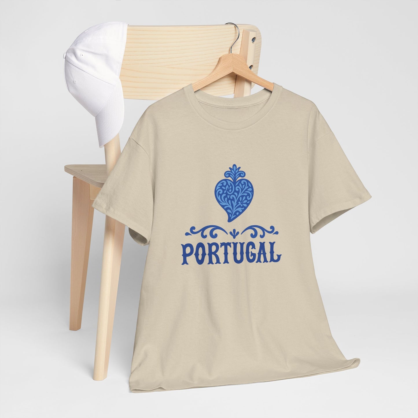 Coração de Portugal - T-shirt Unissexo