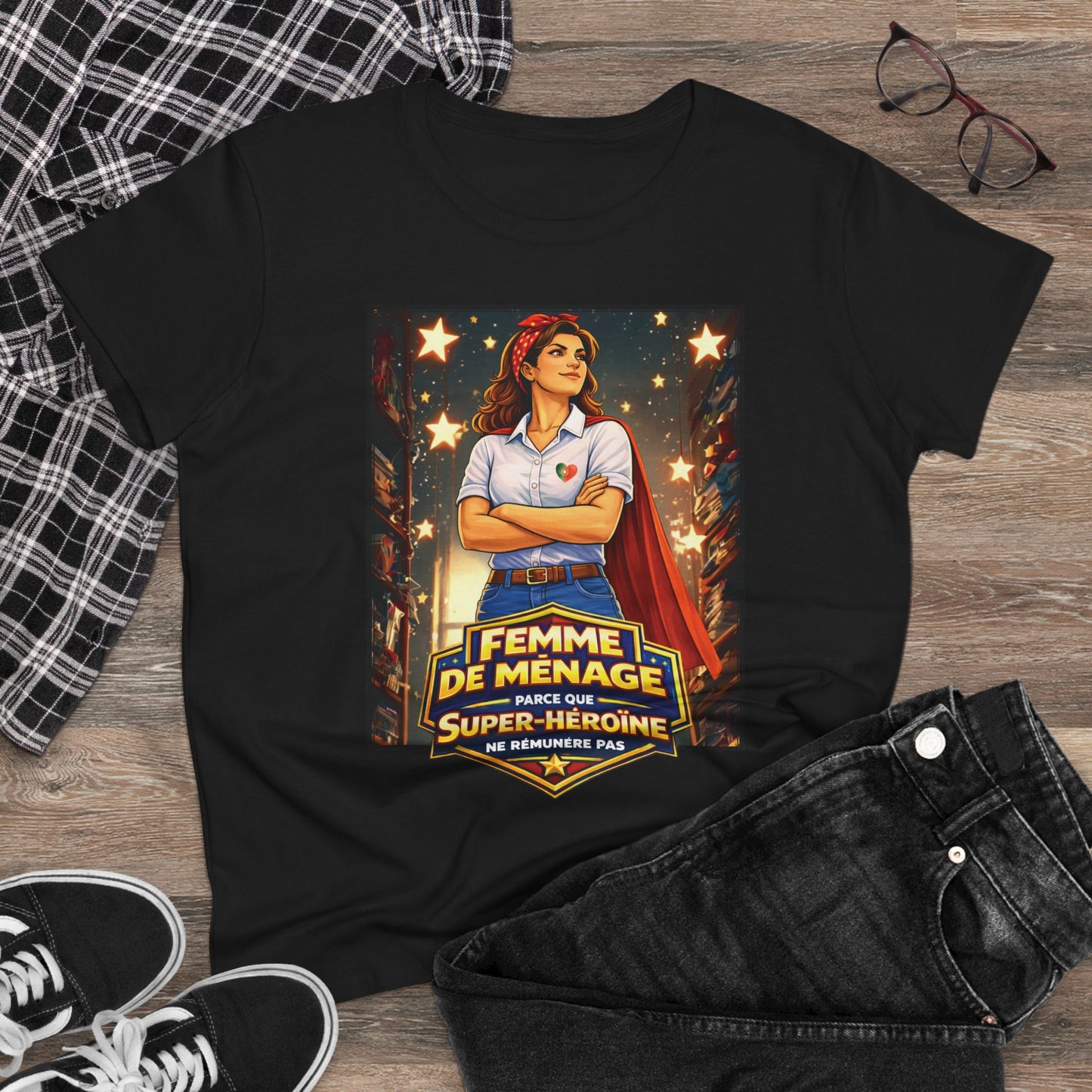 T-shirt Mulher - Femme de Ménage