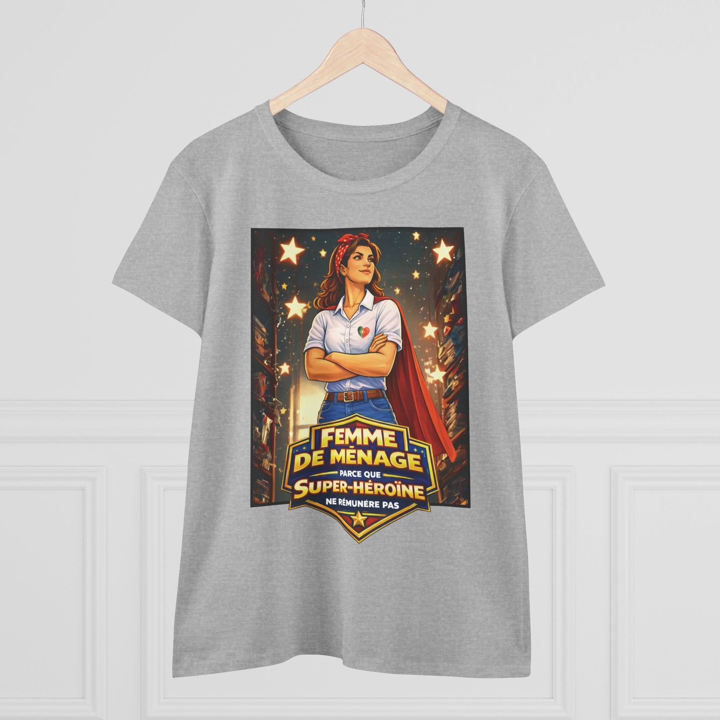 T-shirt Mulher - Femme de Ménage