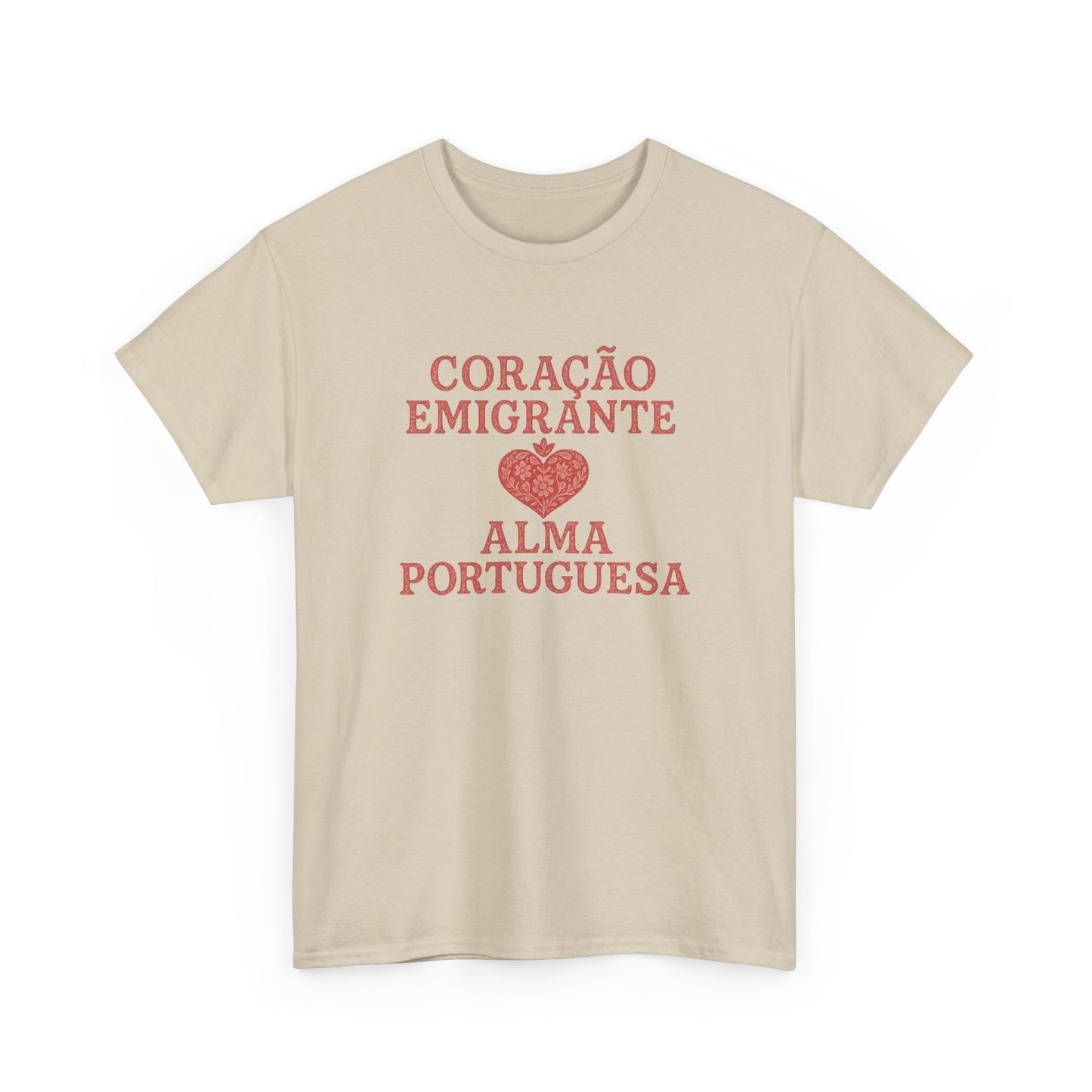 Coração Emigrante, Alma Portuguesa - T-shirt Unissexo