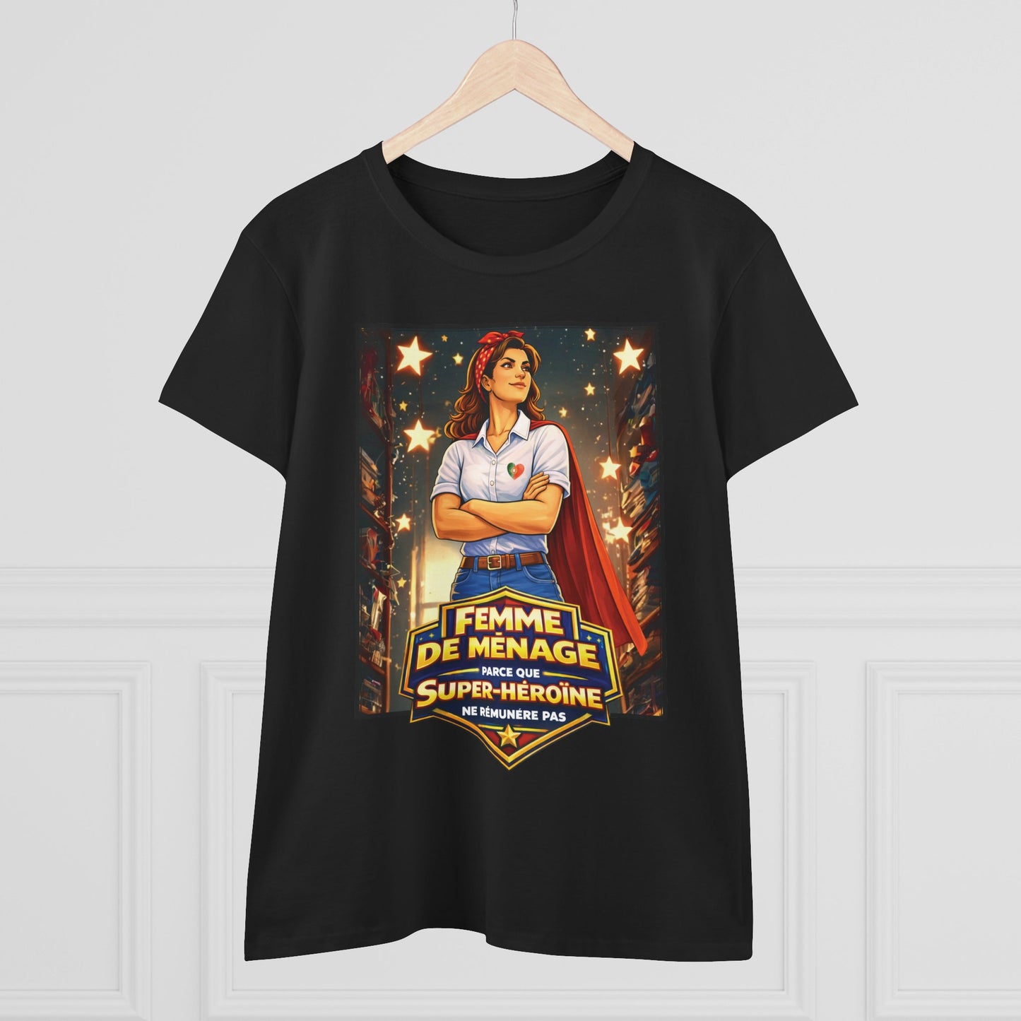 T-shirt Mulher - Femme de Ménage