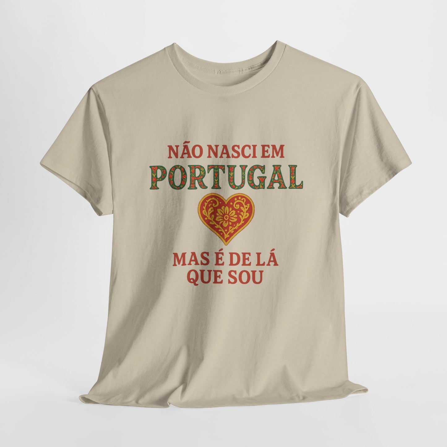 Não nasci em Portugal, mas é de lá que sou - T-shirt Unissexo