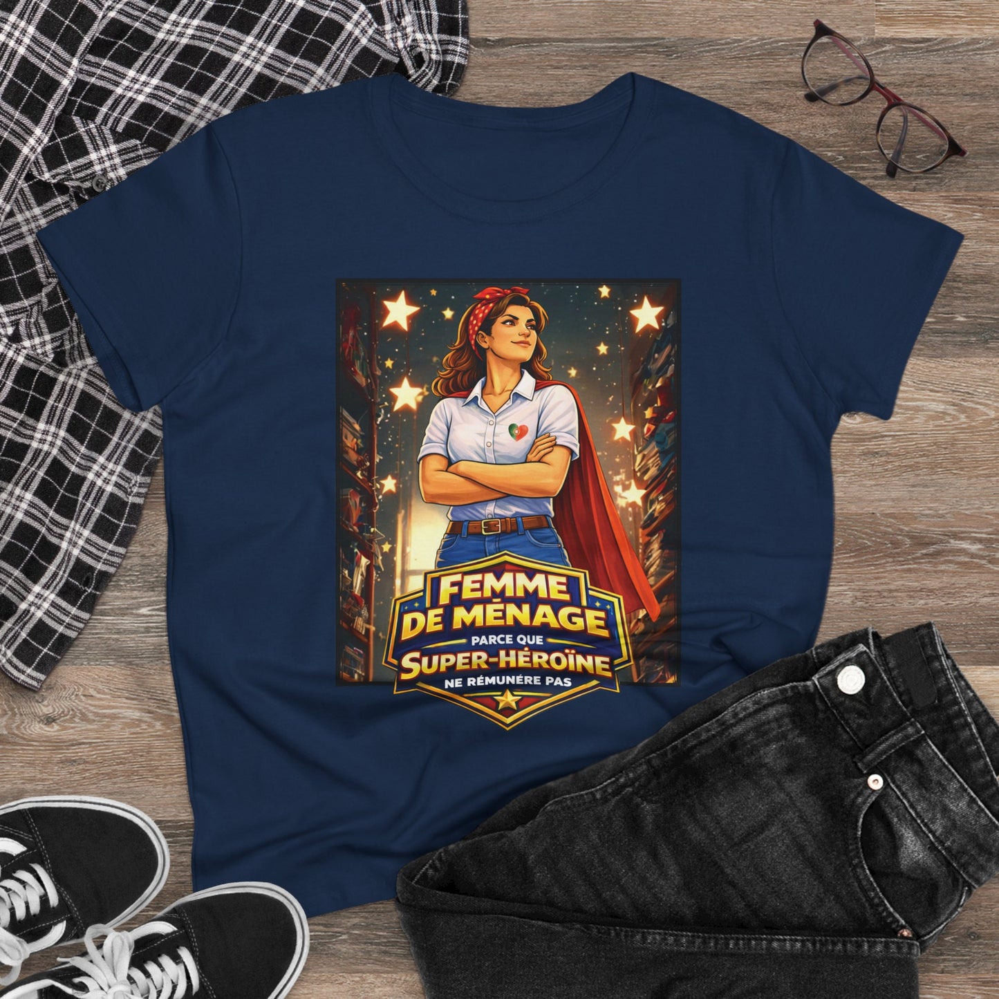 T-shirt Mulher - Femme de Ménage