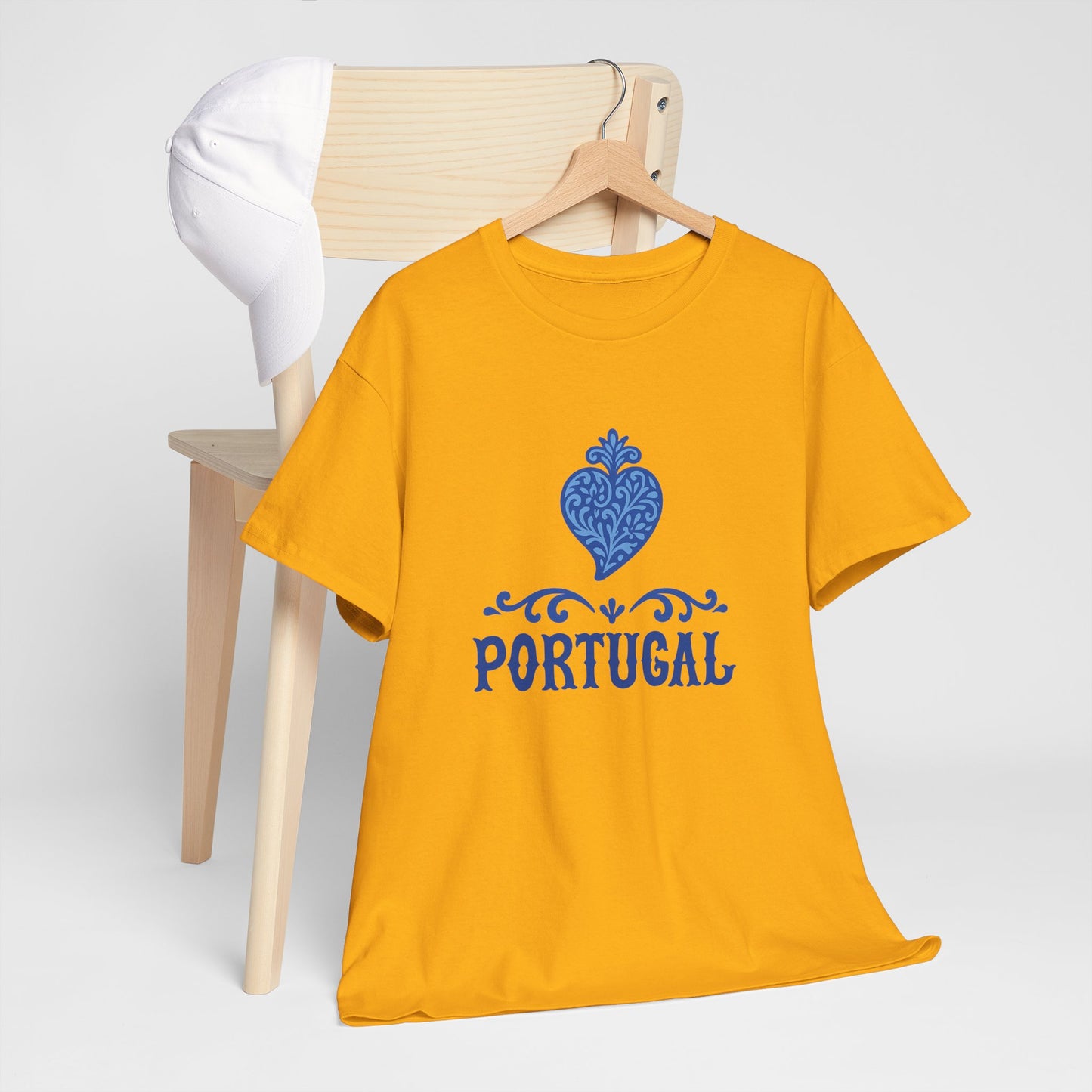 Coração de Portugal - T-shirt Unissexo