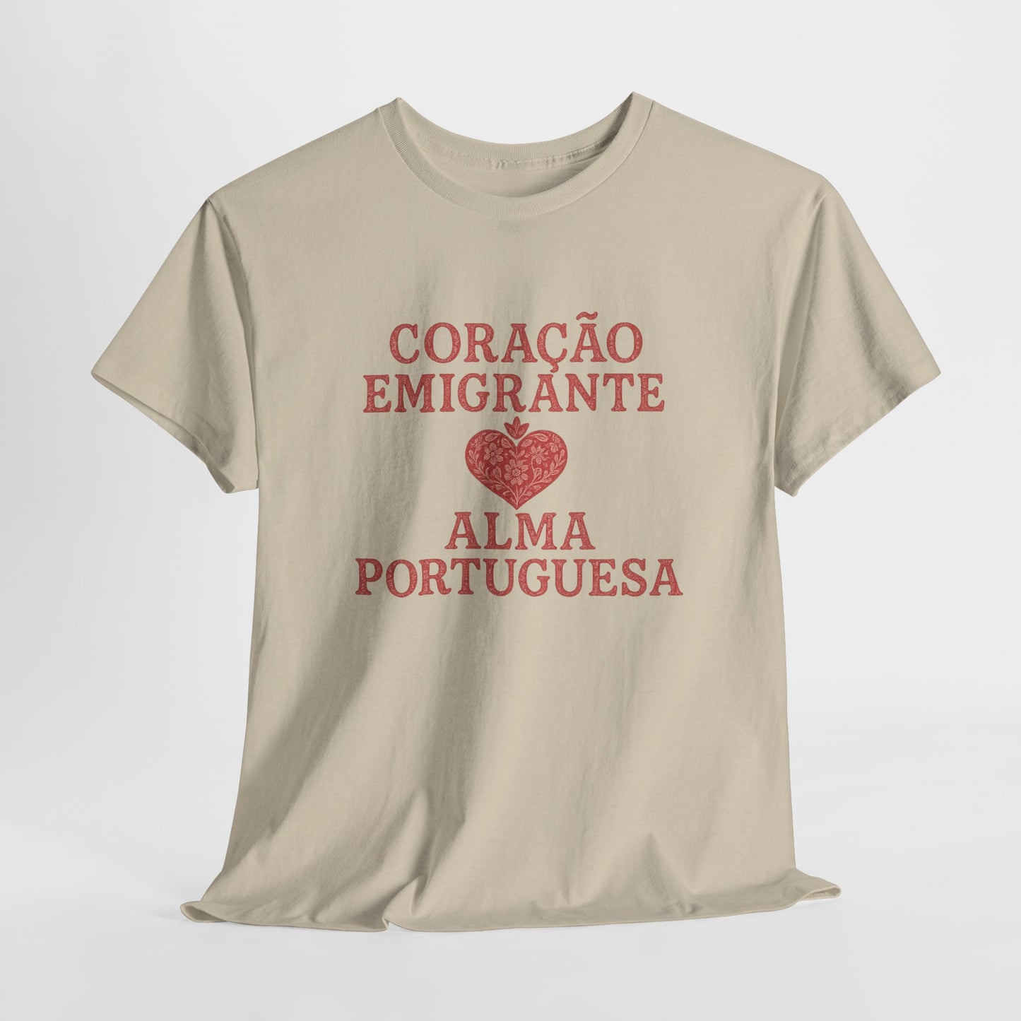 Coração Emigrante, Alma Portuguesa - T-shirt Unissexo