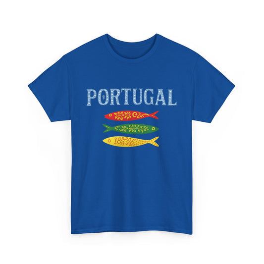 Portugal & Sardinhas - T-shirt Unissexo