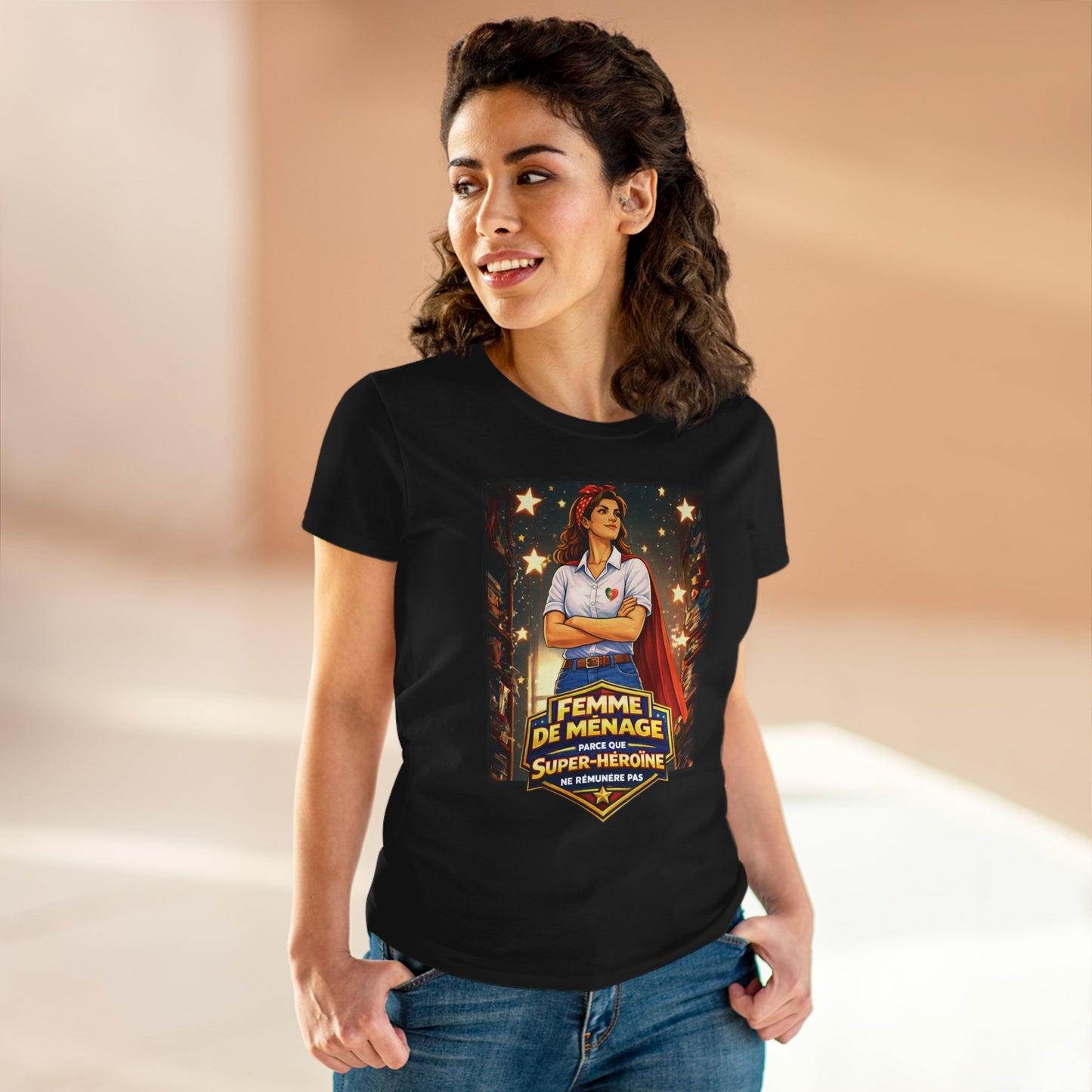 T-shirt Mulher - Femme de Ménage