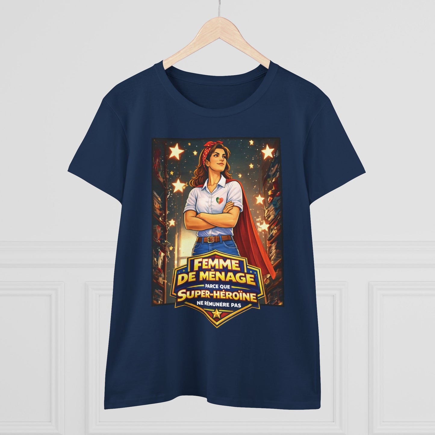 T-shirt Mulher - Femme de Ménage
