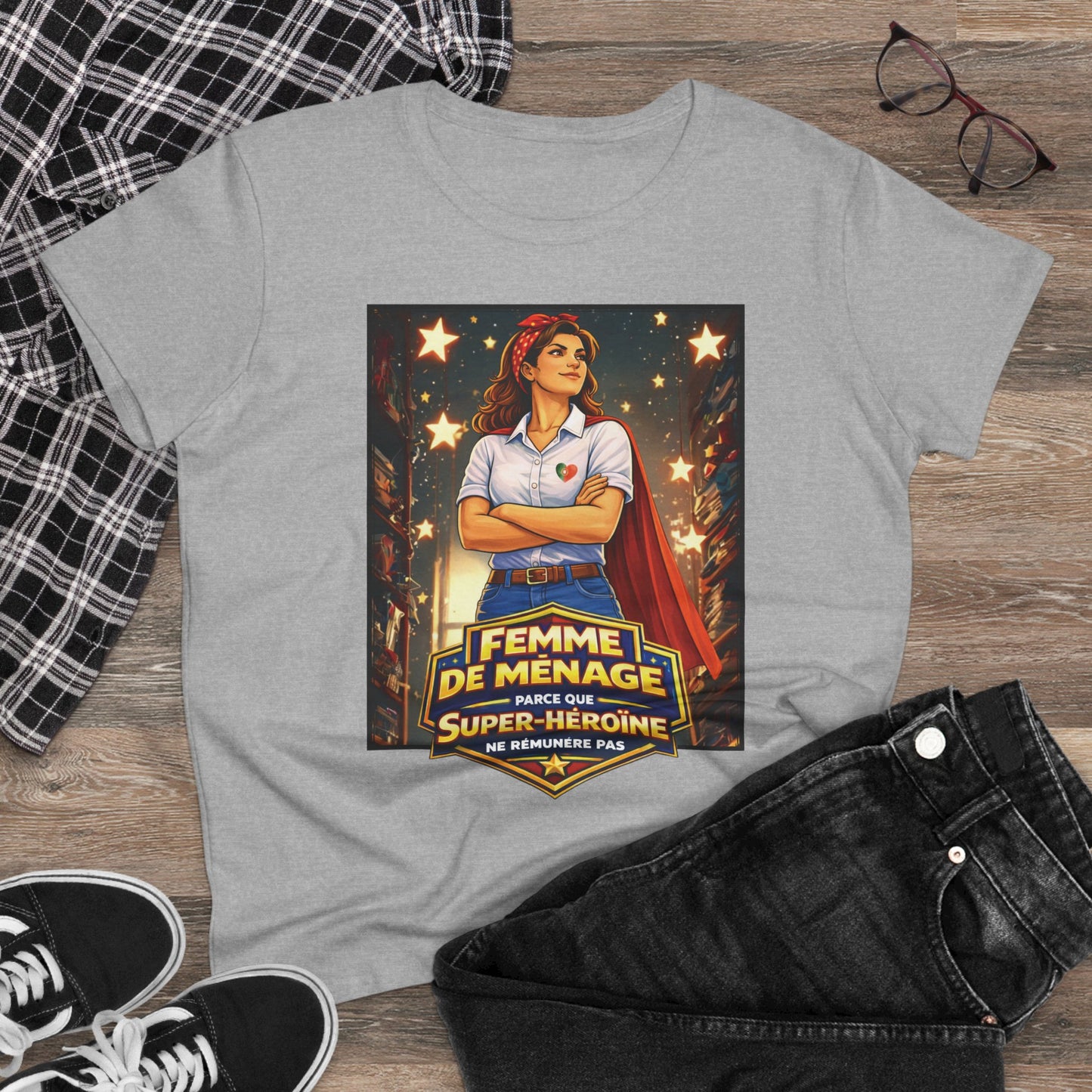 T-shirt Mulher - Femme de Ménage