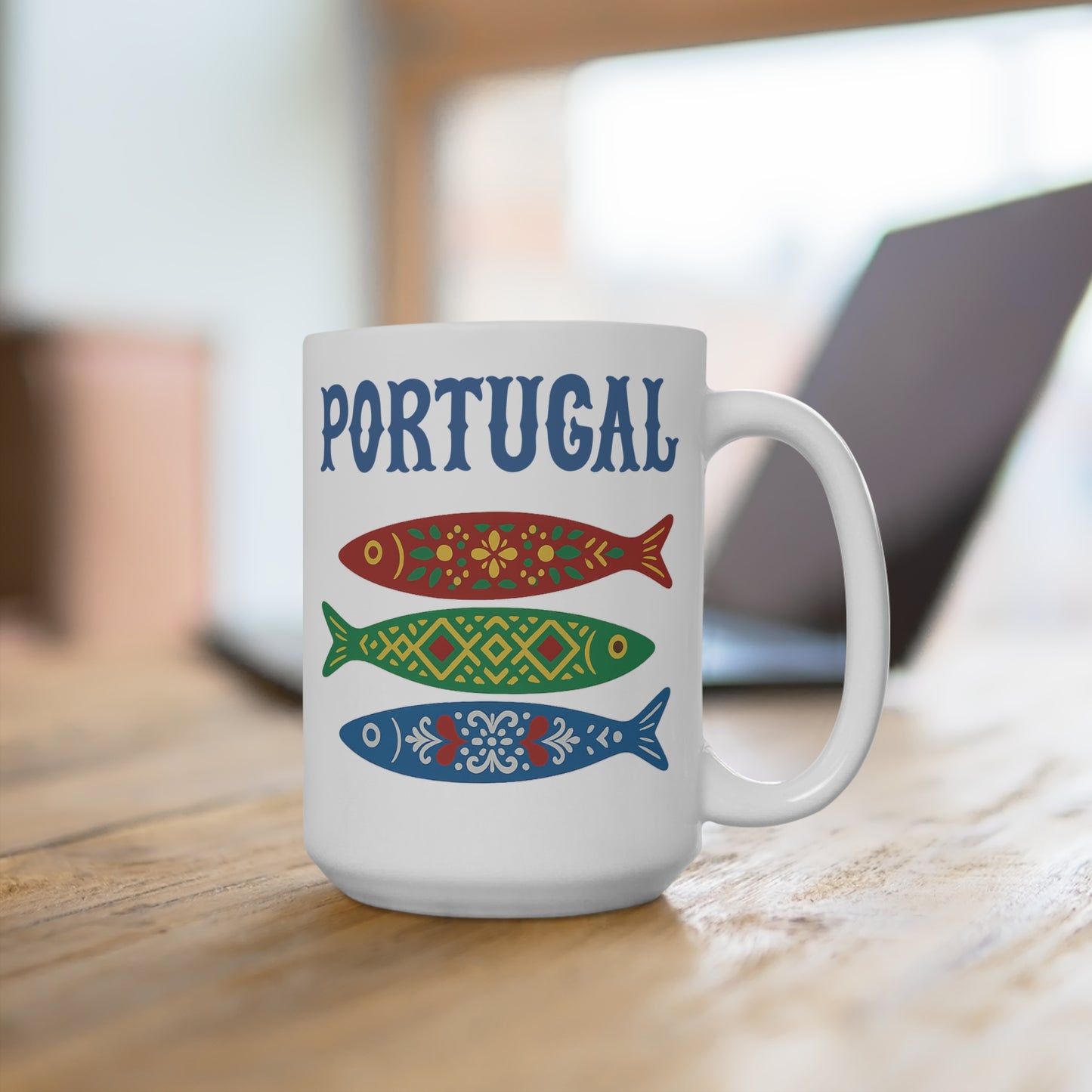 Caneca 400ml - Portugal em Três Sardinhas