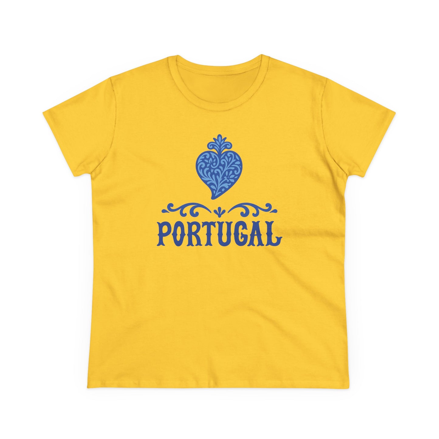 Coração de Portugal - T-shirt Mulher