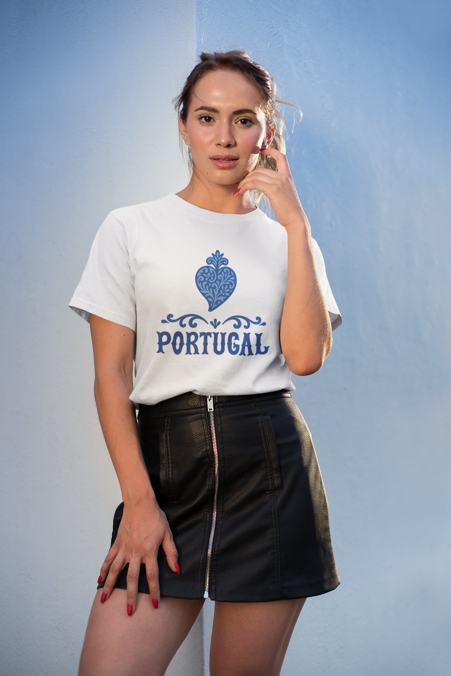 Coração de Portugal - T-shirt Unissexo
