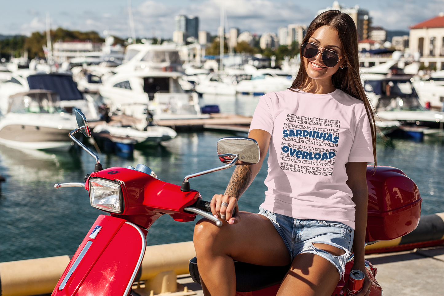 Sardinhas Overload – T-shirt Unissexo